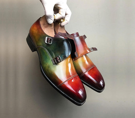Hand-Painted Patina for the Affluent Shoe snob