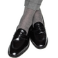Birdseye Black and Ash Luxury Socks - KING'S