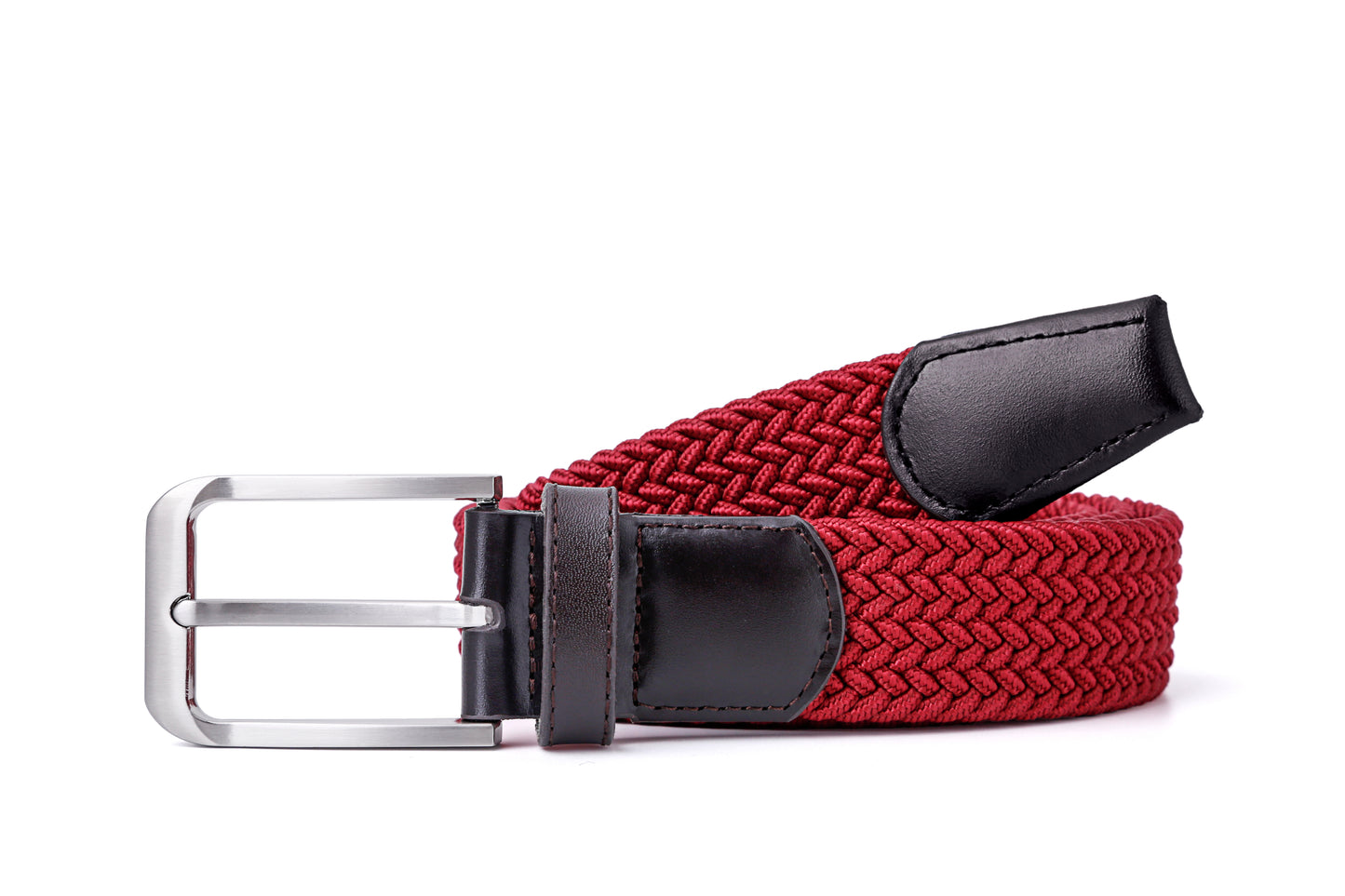 Red - Luxury Handcrafted Woven Belt