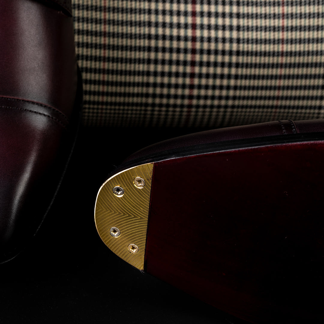 Derby - Captoe Burgundy - KING'S