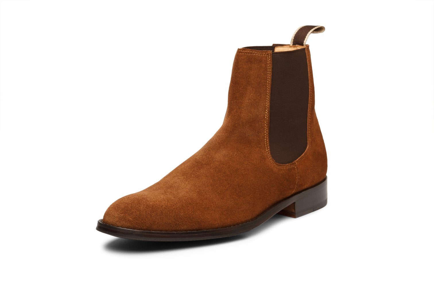 Chelsea Boot - Cognac Suede - KING'S