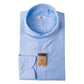 Blue twill shirt, mens formal shirts Dubai.