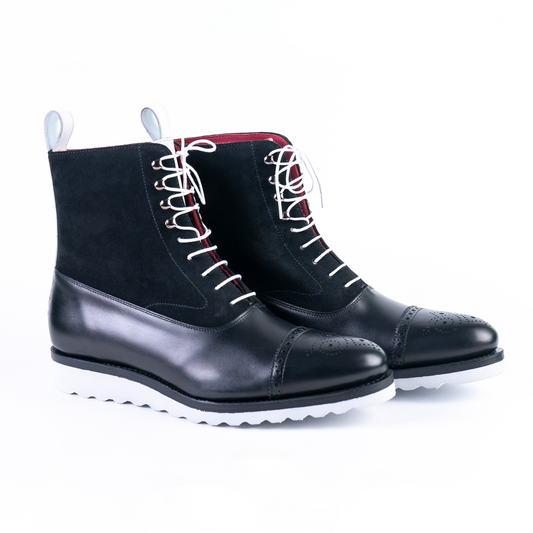 Black Balmoral Boots - KING'S