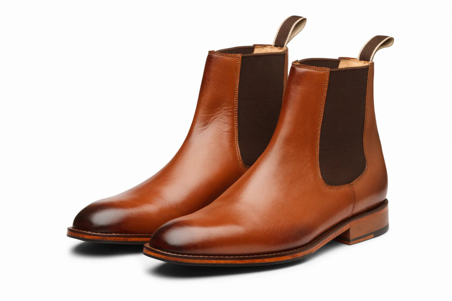 Chelsea Boot - Burnished Tan - KING'S
