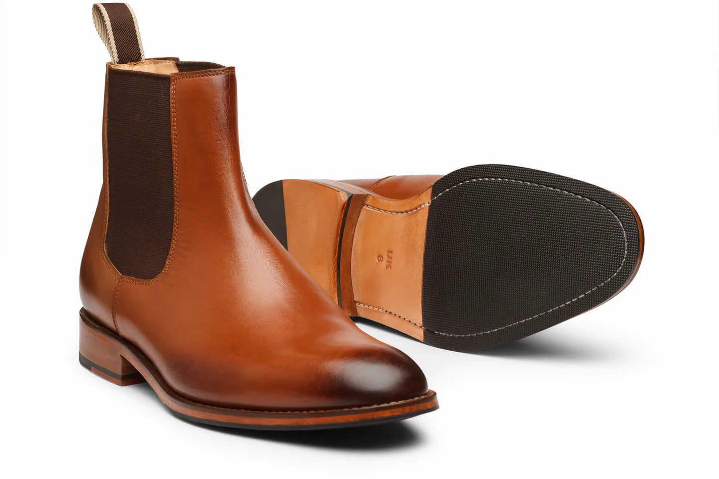 Chelsea Boot - Burnished Tan - KING'S
