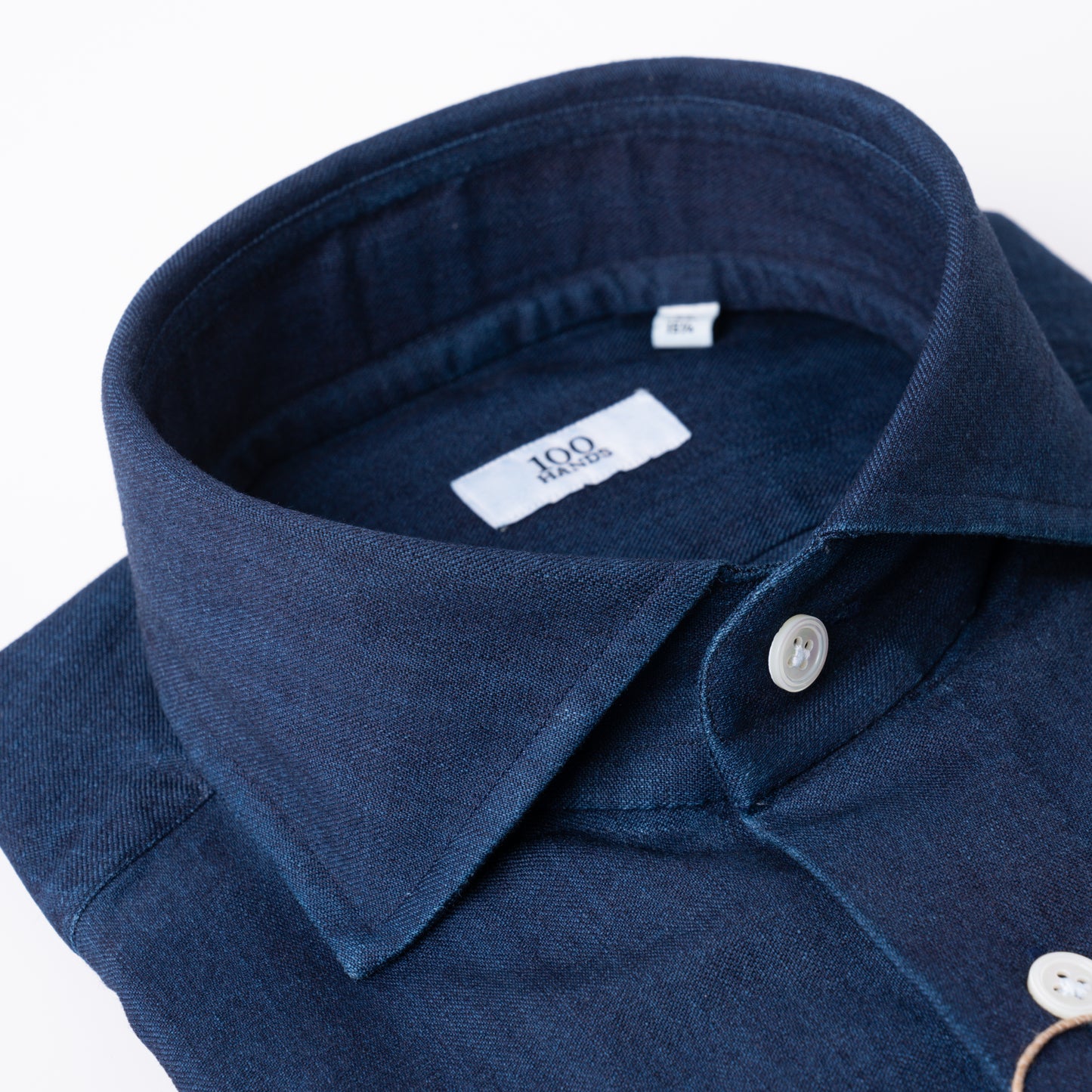 Deep Blue Denim Twill Shirt