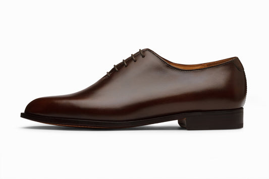 Plain Wholecut Oxford - Dark Brown - KING'S
