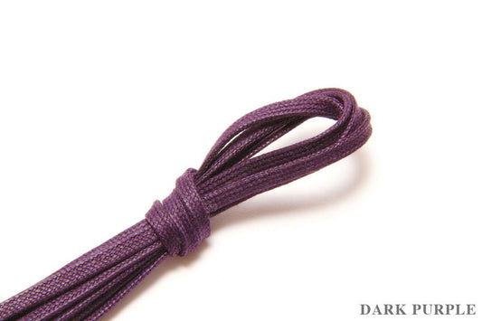 flat Shoelaces - Dark Purple - KING'S