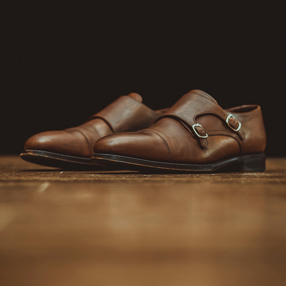 Feel A Bounce Of Overall Appearance With Double Monk Strap Shoes