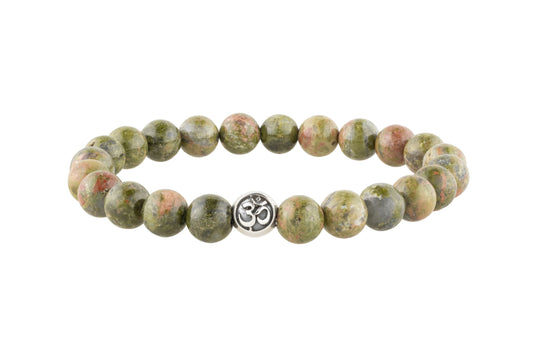 Man Beads - Burmese Jade and Sterling (Longevity)
