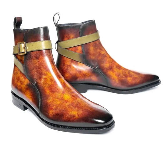 Jodhpur Boot - Fire Patina