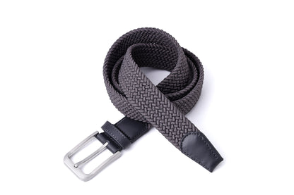 Grey - Luxury Handcrafted Woven Belt