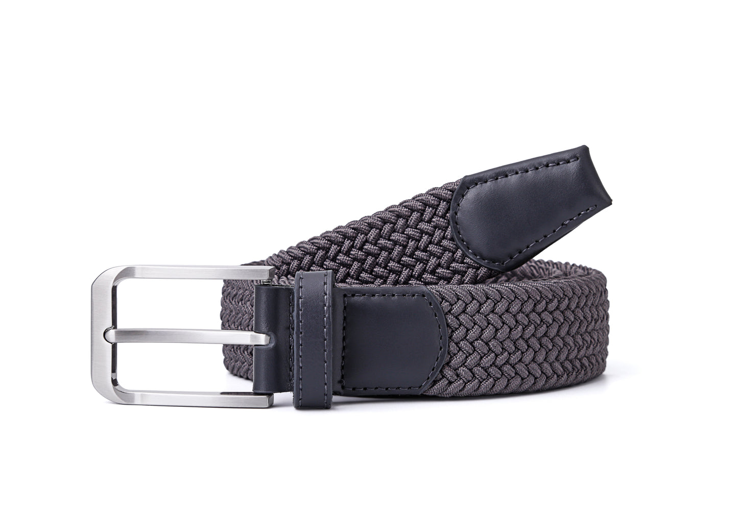 Grey - Luxury Handcrafted Woven Belt