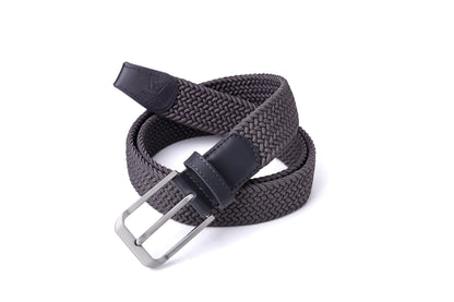 Grey - Luxury Handcrafted Woven Belt