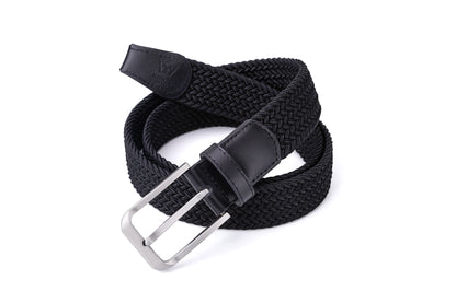 Black - Luxury Handcrafted Woven Belt