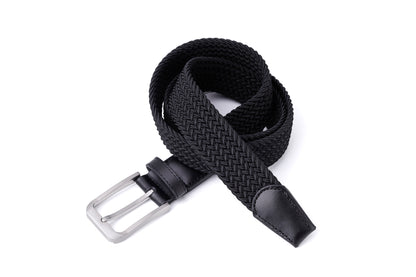 Black - Luxury Handcrafted Woven Belt