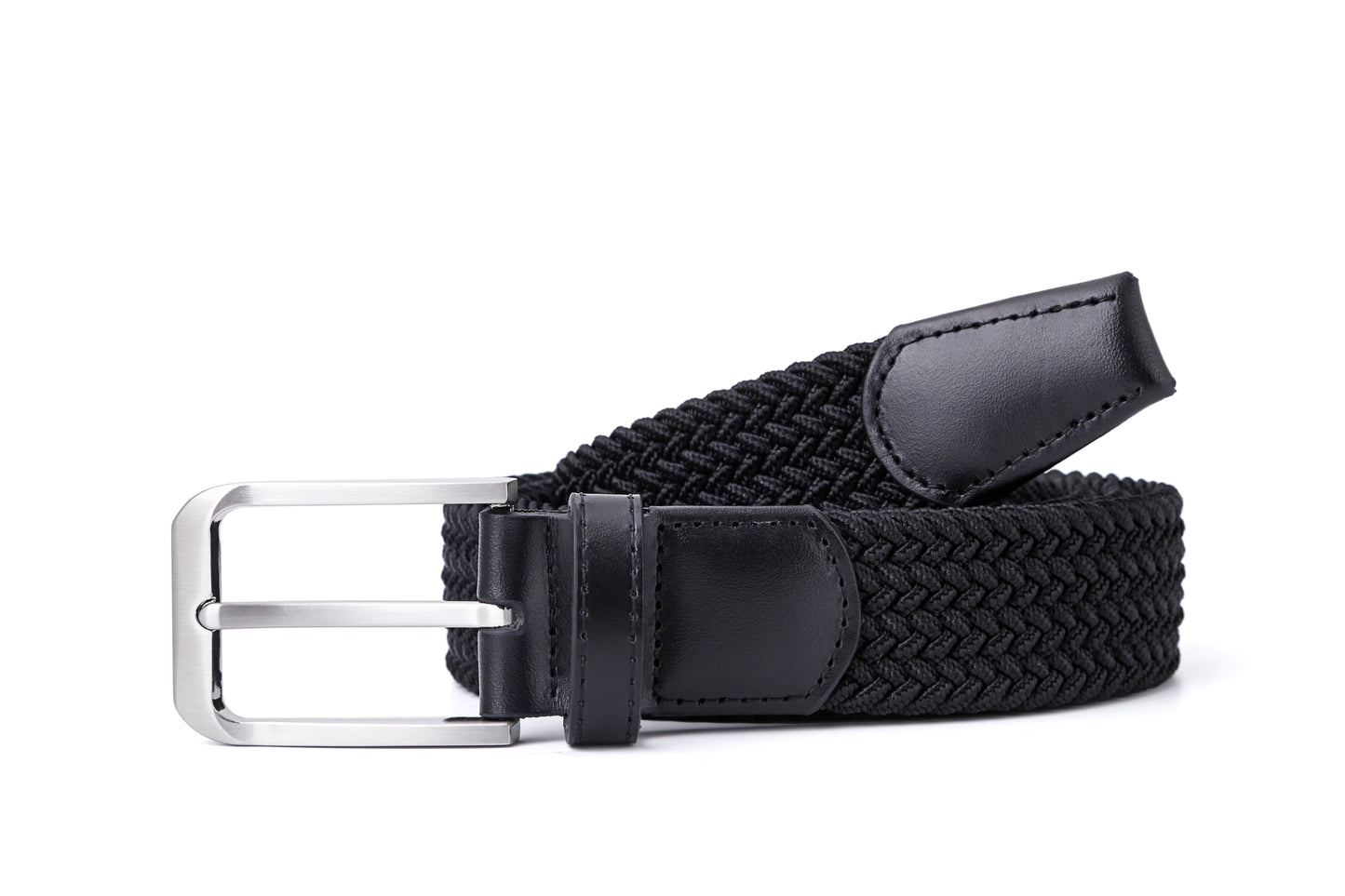 Black - Luxury Handcrafted Woven Belt