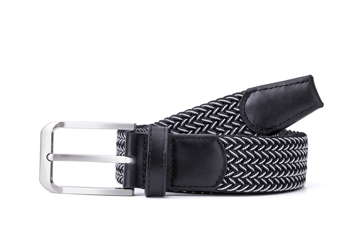 Black & White - Luxury Handcrafted Woven Belt