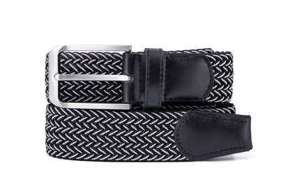 Black & White - Luxury Handcrafted Woven Belt