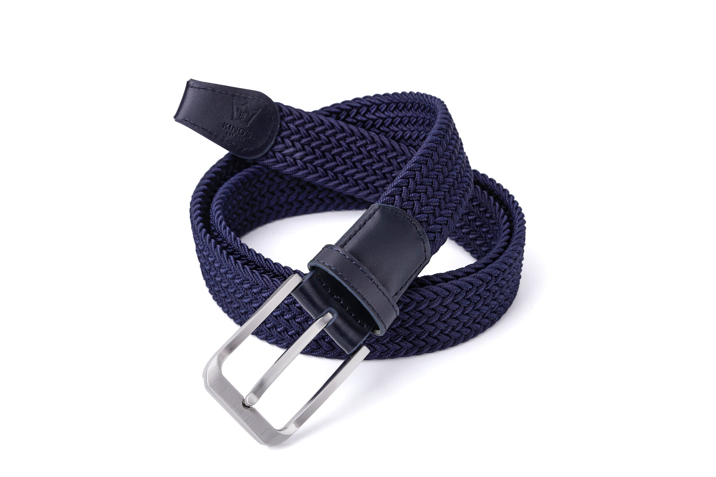 Navy - Luxury Handcrafted Woven Belt