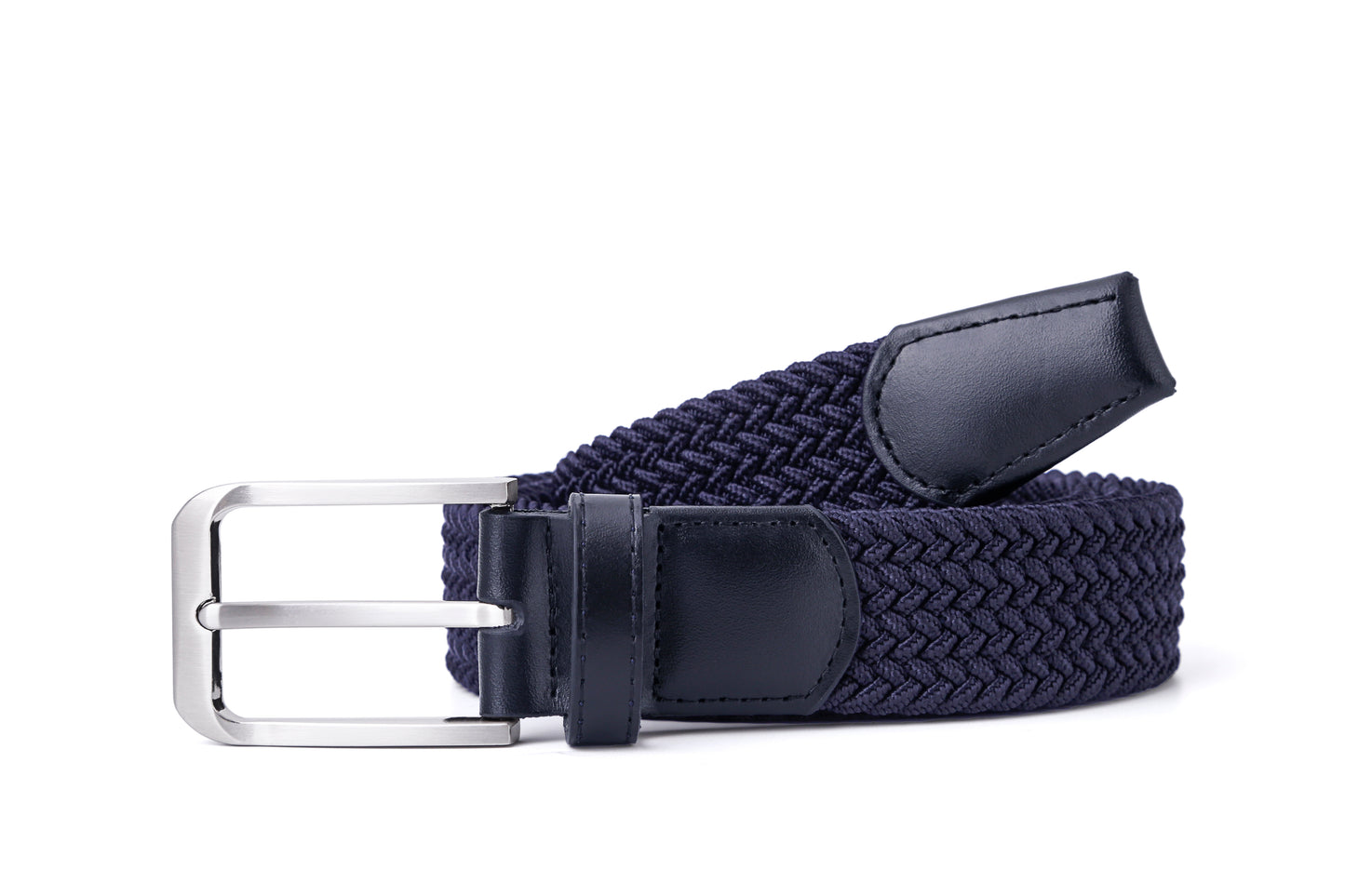 Navy - Luxury Handcrafted Woven Belt