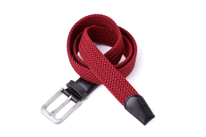 Red - Luxury Handcrafted Woven Belt