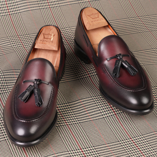 Tassel Loafer - Burgundy