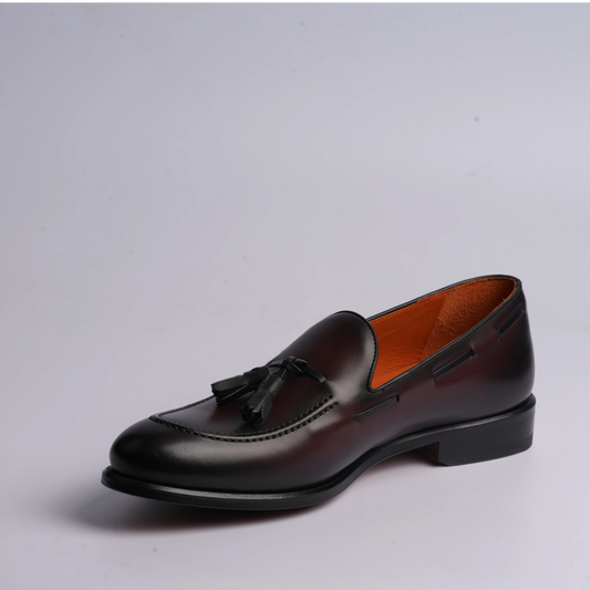 Tassel Loafer - Burgundy
