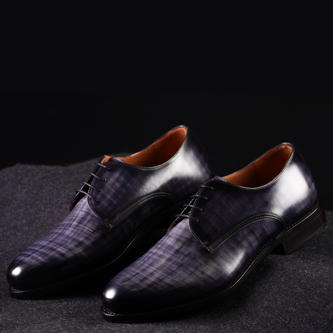 Derby papiro patina, formal Derby shoes for men in Dubai.