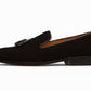 Tessel loafers black suede, formal shoes for men in Dubai.