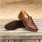 Pebble loafer brown, formal brown loafer shoes for men in Dubai.