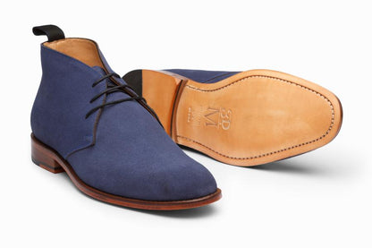 Chukka Boot - Navy Suede - KING'S