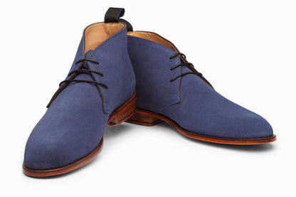 Chukka Boot - Navy Suede - KING'S