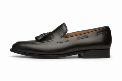 Tassel Loafers - Black - KING'S