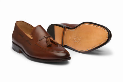 Tassel Loafers - Brown - KING'S