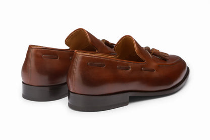 Tassel Loafers - Brown - KING'S