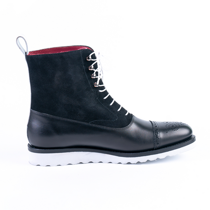 Black Balmoral Boots - KING'S