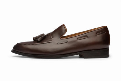 Tassel Loafers - Dark Brown - KING'S