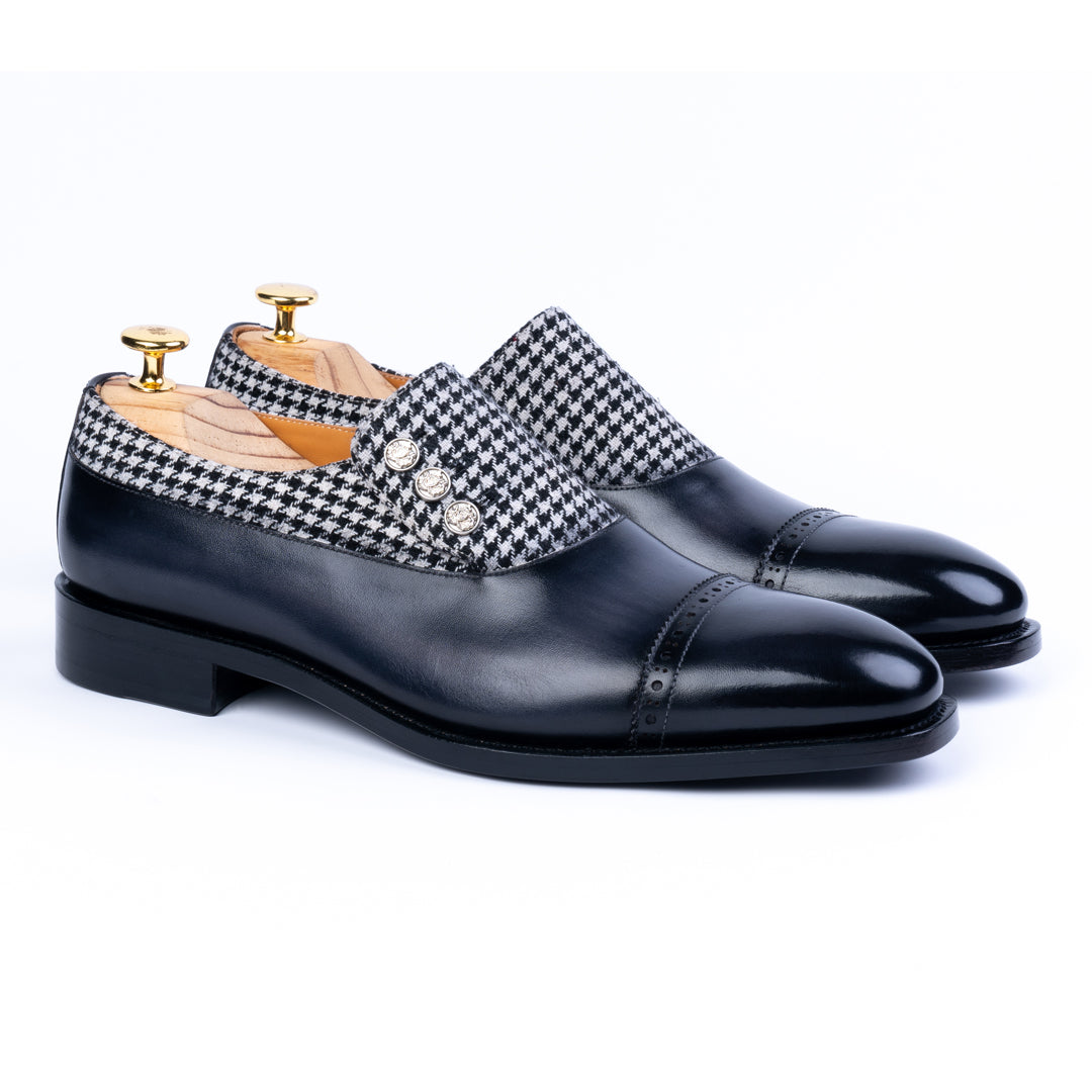 Grey ghost, formal custom shoes for men in Dubai.