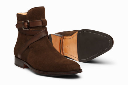 Jodhpur Boot - Dark Brown Suede - KING'S