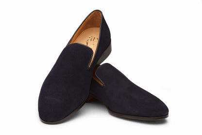 Venetian Loafer - Navy Suede - KING'S