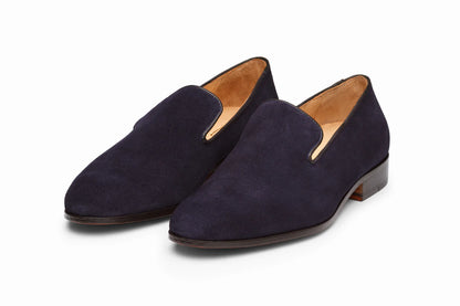 Venetian Loafer - Navy Suede - KING'S