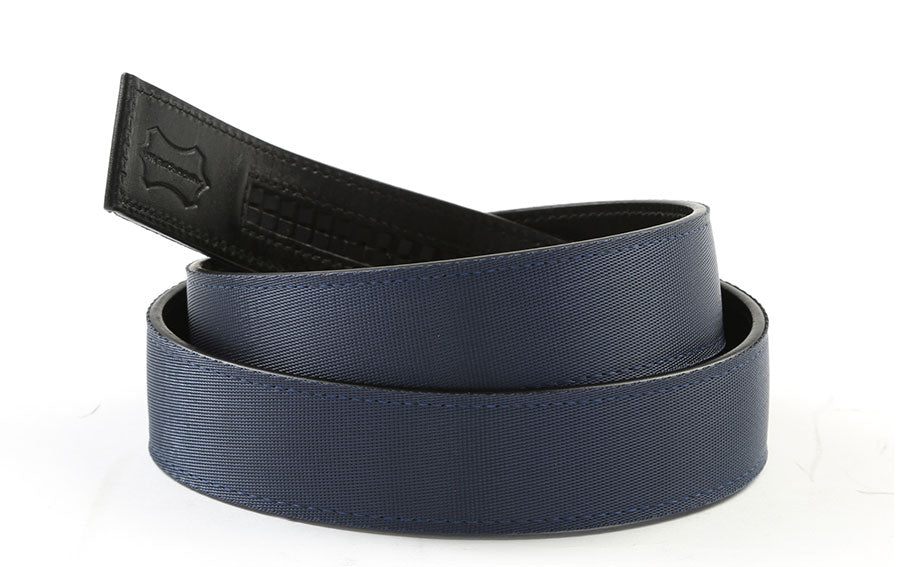 1.5" Canvas Navy belt strap, premium canvas belt strap for men from Kings Dubai