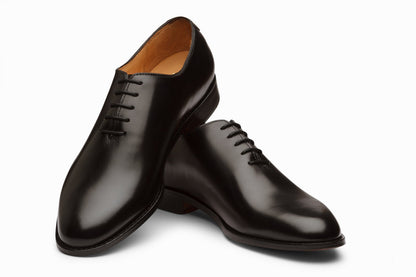 Plain Wholecut Oxford - Black - KING'S