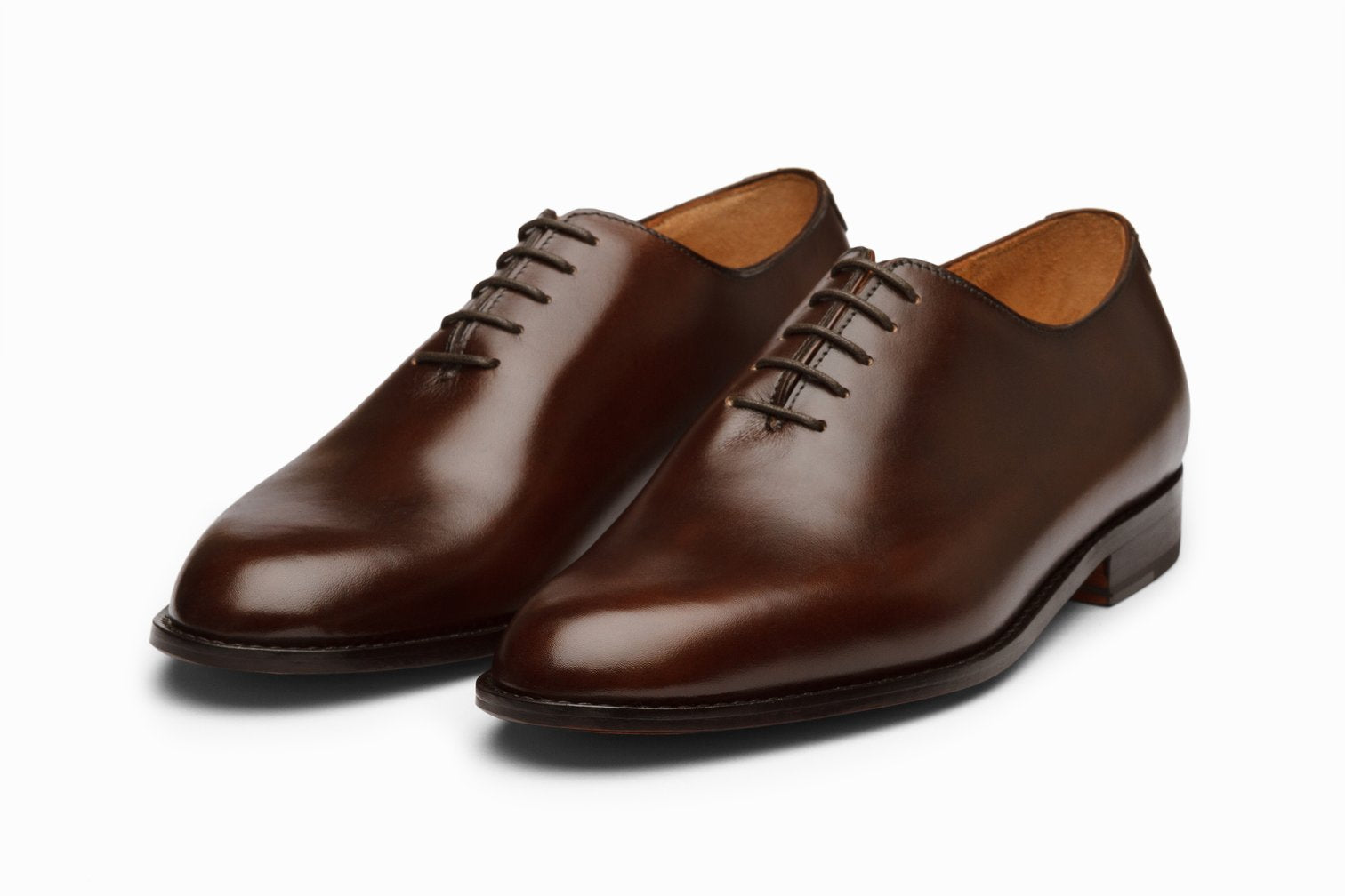 Plain Wholecut Oxford - Dark Brown - KING'S