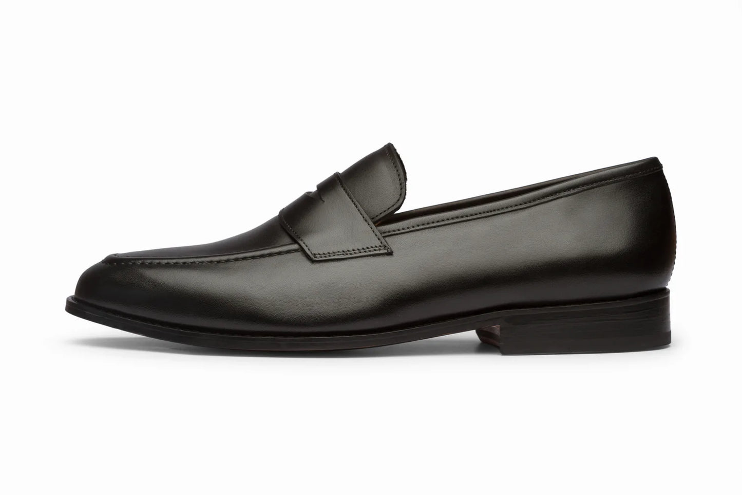Penny loafer black, formal shoes for men in Dubai.