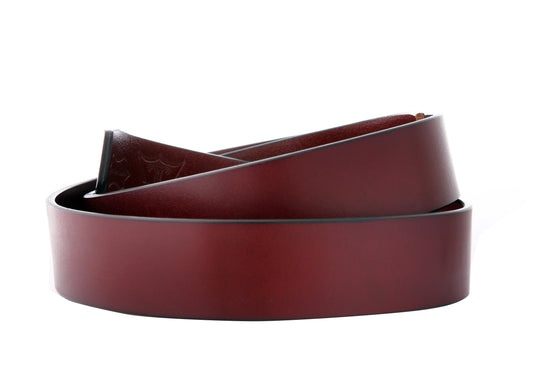 1.5" Tan Leather Strap, premium full grain men's leather belt strap from Kings Dubai