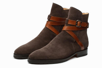 Jodhpur Boot - Dark Brown Suede - KING'S