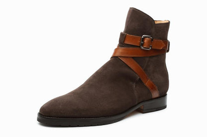 Jodhpur Boot - Dark Brown Suede - KING'S