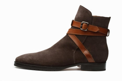 Jodhpur Boot - Dark Brown Suede - KING'S